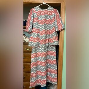 Mennonite women’s maternity smock dress homemade